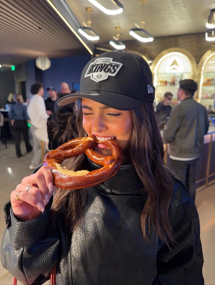 Local influencer post featuring a neighborhood restaurant